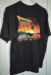 In N Out and Hamburgers Burgers T Shirt L Large - Picture 1 of 4