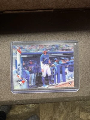 BO BICHETTE 2020 TOPPS 3D LENTICULAR #78 ROOKIE RC BLUE JAYS VARIATION SP - Image 1 of 2