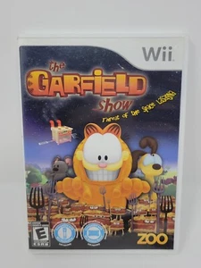 The Garfield Show: Threat of the Space Lasagna (Nintendo Wii, 2010) Complete CIB - Picture 1 of 7