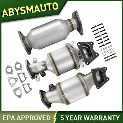 Convertidor catalítico para Honda Odyssey/piloto 2005-2010 3,5 L banco 1 y 2 y trasero Foto 1 de 4