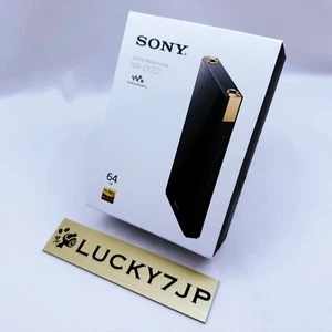 SONY WALKMAN NW-ZX707 64GB Hi-Res ZX Series Audio Player Black Shipping Free - Picture 1 of 13