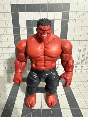 Impreso en 3D - PINTADO 1/12 Thunderbolt Ross Red Hulk Cabeza Escultura Marvel Legend Sca Foto 1 de 3
