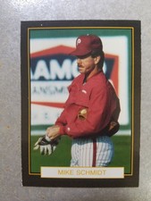 Mike Schmidt Philadelphia Phillies 1989 Superstar Slugger #9 Black Border Odd