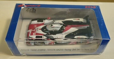 Spark 1/43 Toyota TS050 Hybrid Gazoo #7 2º 24h Le Mans 2018 (S7006) Foto 1 de 4