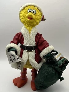 Figura 1991 Jim Henson Plaza Sésamo "Big Bird" Santa 11" - Imagen 1 de 6
