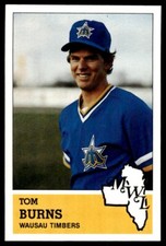 1983 Fritsch Wausau Timbers Tom Burns Wausau Timbers #4
