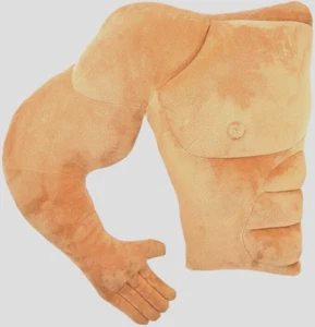VACHICHI Muscle Man Arm Body Pillow – Funny Hugging Plush Cushion-Soft - Picture 1 of 5