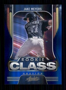 JAKE MEYERS - 2022 Absolute Rookie Class Spectrum Blue #7 /149 - Picture 1 of 2