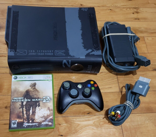 Xbox 360 500GB Special Edition Blue Console Bundle COD: Ghosts COD: Bl –  InventoryStationTest