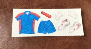 🔥VINTAGE Creative Memories Stickers VOLLEYBALL UNIFORMS SHOES PADS NOS * - Picture 1 of 1