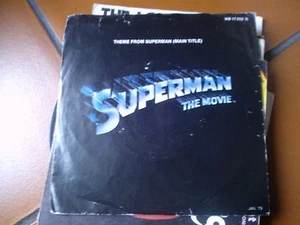 7" OST SUPERMAN THE MOVIE JOHN WILLIAMS LONDON SYMPHONY ORCHESTRA EX+/N-MINT - Picture 1 of 1