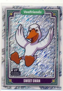 VeeFriends 2025 cromo brillo refractor 64 Sweet Swan 086/250 - Imagen 1 de 2