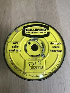 Columbia Electronic Cables Electronic Sound Television 7512 1k pies (75%+ completo) - Imagen 1 de 5