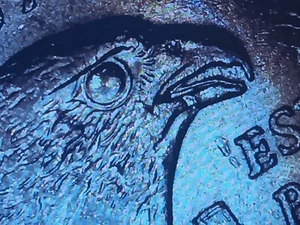 2007 idaho quarter error " Drooling Falcon die cut errors." - Picture 1 of 7