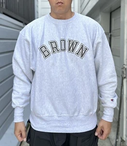 Vintage Champion Reverse Weave Brown University 90’s Era Sweatshirt Sweater XL - Picture 1 of 13