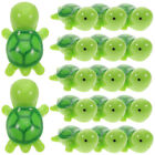  20 Pcs Synthetic Resin Mini Turtle Child Sea Miniatures Tiny Turtles