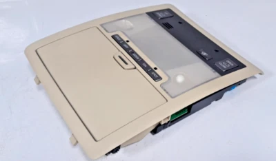 LEXUS LX570 2012-2015 consola superior domo luz lámpara techo controlador beige OEM Foto 1 de 4