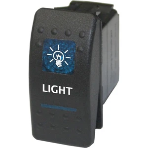 Wippschalter 504B LICHT Dual LED blau EIN-AUS Carling Typ - Bild 1 von 1