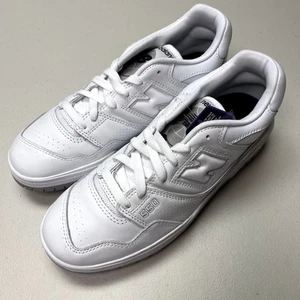 Zapatillas New Balance Para Hombre Blancas 550 Retro Moda Con Cordones Old School - EE. UU. 8 - Imagen 1 de 9