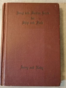 Antique WWII 1942 Song and Service Book for Ship and Field Army and Navy SCARCE - Picture 1 of 11