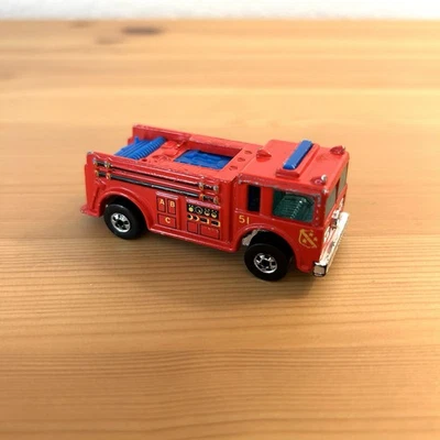 Vintage Hot Wheels Fire Eater Engine #51 Caminhão de Bombeiros 1976 - Imagem 1 de 4
