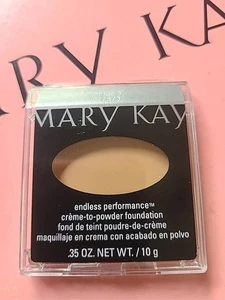 Mary Kay Endless Performance Creme to Powder Foundation Beige 3 ✨Discontinued ✨️ - Picture 1 of 1