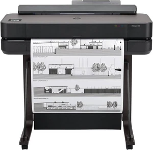 Black Large Format Printer | 24-inch Plotter | Wi-Fi | Ethernet | CAD Use - Picture 1 of 11