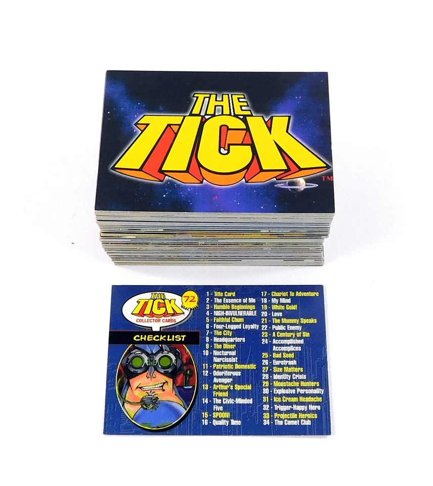 Juego de cartas coleccionables The Tick 1996 Comic Images (72) casi nuevo/como nuevo Foto 1 de 1