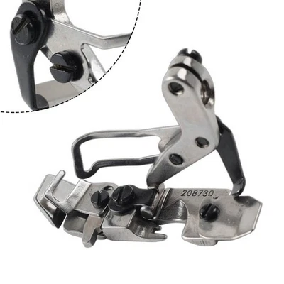 1Pc Clear Elastic Guide Presser Foot For 4 Thread 1/4" Pegasus EX Machines - Image 1 of 4