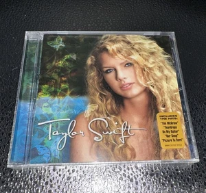 RARE Taylor Swift Self Titled Debut CD 2006 Uncensored Gold HYPE Sticker SEALED - Picture 1 of 14