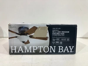 Hampton Bay Hawkins 44 in. LED Oil Rubbed Bronze Ceiling Fan with Light - Picture 1 of 3