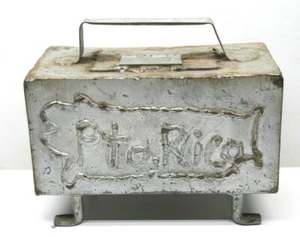 Caja de colección All Steel 1981 Jewish American Puerto Rico Fund Raising Church (?) - Imagen 1 de 8