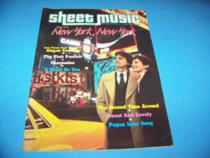 Sheet Music Magazine "New York, New York" Vintage 1986 - Picture 1 of 4