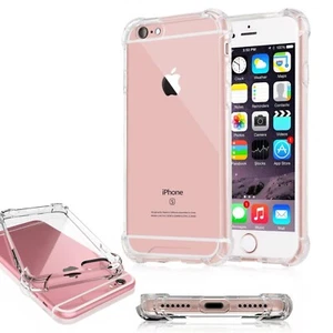 Hülle für iPhone 6 Plus/6s Plus stoßfest kristallklar Stoßstange TPU Abdeckung Neu - Bild 1 von 8
