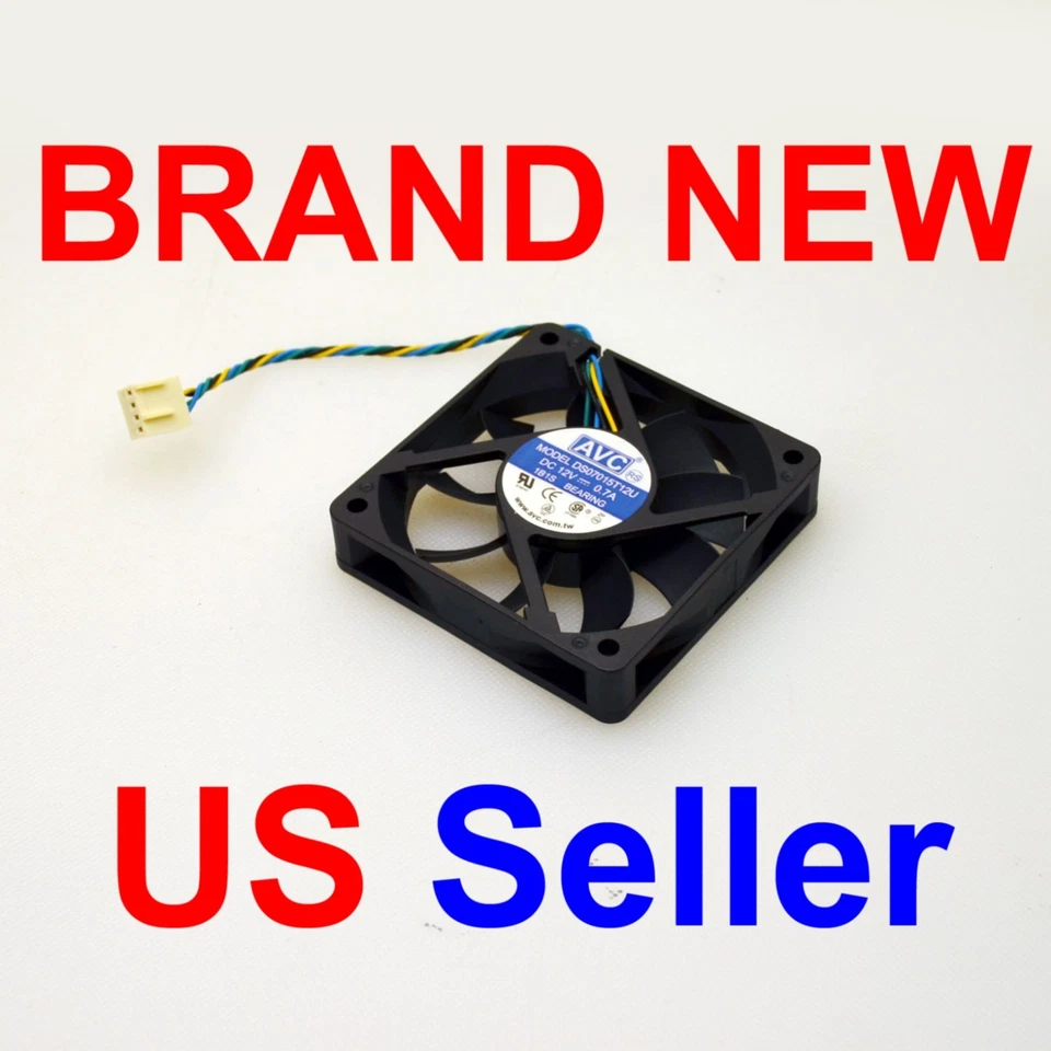 AVC DS07015T12U for HP 4-Pin Plug 0.7A (70x70x15MM) PWM 7015 12V - Image 1 of 1