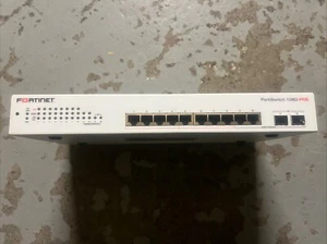 Fortinet FS-108D-POE Ethernet Switch 8 Ports Manageable 8 X Poe USED - Picture 1 of 3
