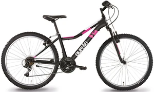 Bici 26 MTB RING 18 Velocidad Front Mujer Aurelia Negro Y Rosa - Imagen 1 de 5