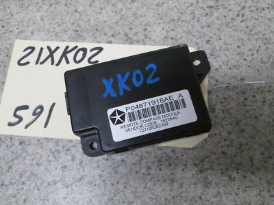 MÓDULO BRÚJULA TV GPS INFORMACIÓN REMOTA JEEP DODGE CHRYSLER #04671918AE Foto 1 de 3