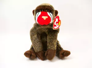 TY BEANIE BABY 1999 CHEEKS PAVOON AFFE MONKEY RETIRED. - Bild 1 von 11