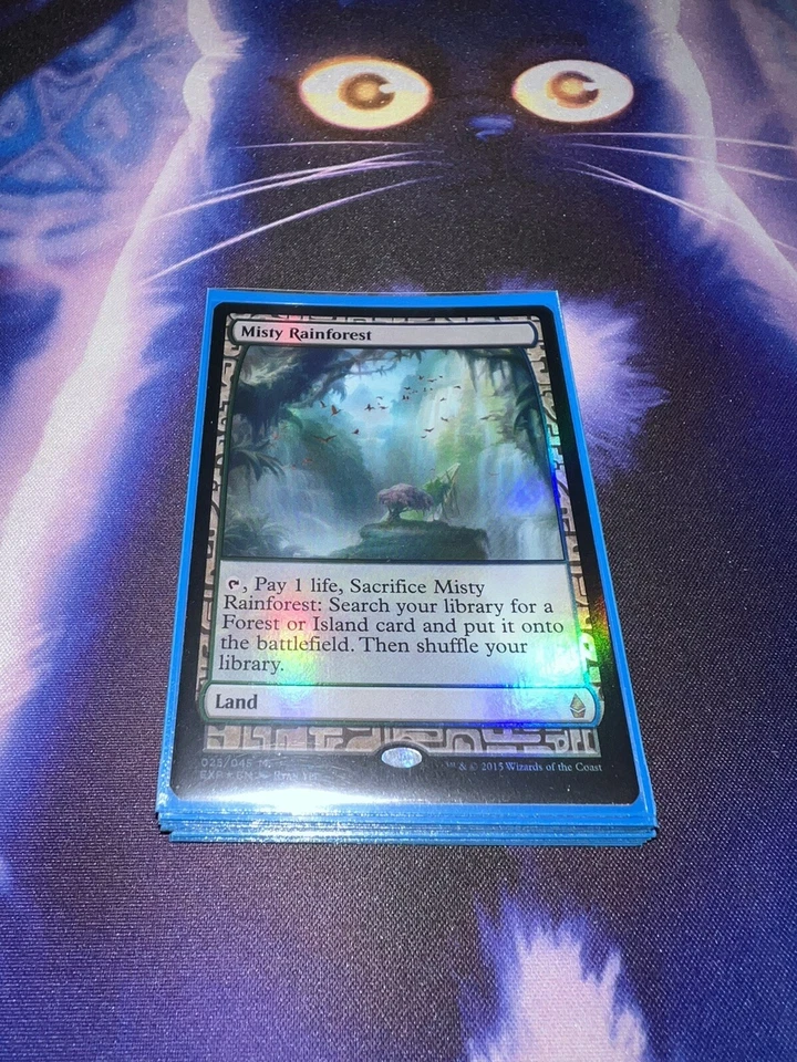 Mtg Singles - Misty Rainforest - Battle For Zendikar Expedition - Foil - LP - Image 1 of 1