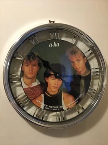 a-ha / EXCLUSIVE LARGE 17” PICTURE DISC LP SOUVENIR GIFT CLOCK - Picture 1 of 12