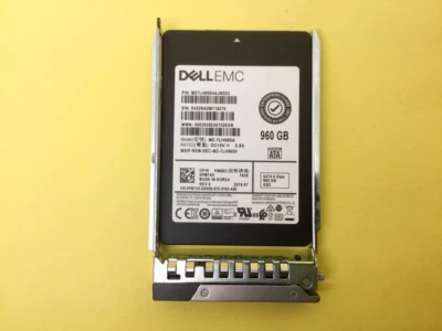 PMT4X 0PMT4X DELL EMC 960GB SATA 6Gb/s Read Intensive 2.5'' SSD 14/15/16G KIT - Image 1 of 3
