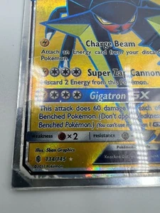 Vikavolt GX 134/145 Full Art Rare Pokemon Card 2017 Guardians Rising WHITE STAR! - Picture 1 of 5