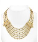 Cartier 18K Yellow Gold Panthere Festoon Multi Chain Collier Necklace