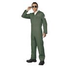 Smiffys Aviator Costume, Green (Size L)