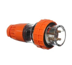 20 Amp 4 Pin Straight Plug 20A IP66 NH - Picture 1 of 3
