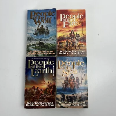Lot of 4 The First North America's Forgotten Past Series 1-3 5 Paperback Books Foto 1 de 4