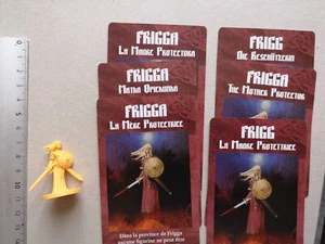 FRIGGA MINIATURE+ MULTILING CARDS GODS OF ASGARD /VIKING/BLOOD RAGE/G673 - Foto 1 di 1