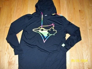 Toronto Blue Jays Pride Hoodie Size Large - Picture 1 of 1