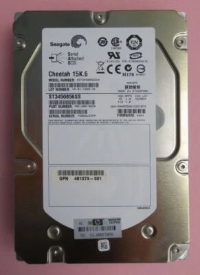 Seagate Cheetah OEM ST3450856SS, 450GB 3.5"  SAS HARD DRIVE    - Image 1 of 3
